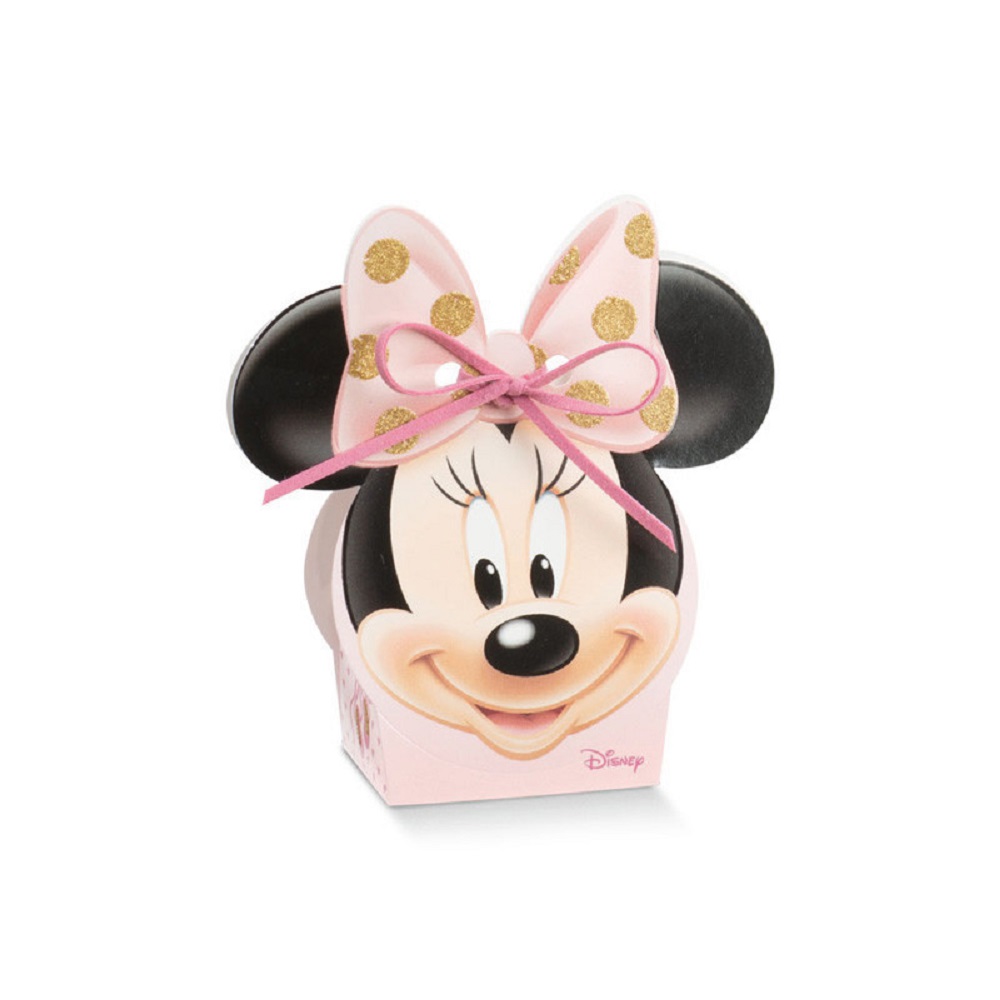 Scatolina Disney Minnie glitter rosa